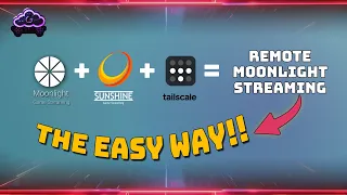 Stream Moonlight REMOTELY Moonlight Sunshine Tailscale
