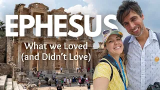 Kusadasi Turkey Visiting ANCIENT EPHESUS from a Cruise Ship