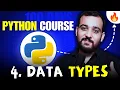 Data Types in Python with Example Python 100 Days Series by Coding Wallah