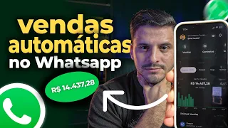 Como eu vendo no automático pelo whatsapp com ROBÔ DE VENDAS passo a passo