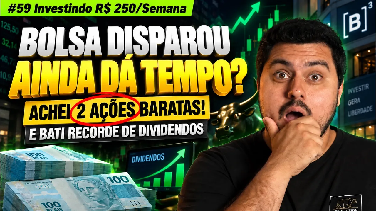 BOLSA EM ALTA: Como eu estou aproveitando a oportunidade para investir!