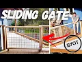 DIY SLIDING GATE