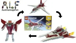 Lego Creator 31086 Futuristic Flyers All 3 Models - Lego Speed Build Review