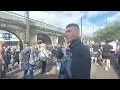 14/08/2021 First Newcastle Freedom March. Protestors told to Disperse Whilst Kettled.