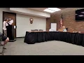 August 11 2026 Board of Supervisors Meeting