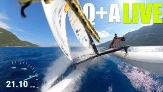 Mainsheet vs Traveller for power control: Q+A Live