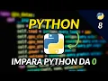CORSO PYTHON PER PRINCIPIANTI - CORREZIONE ESERCIZI e WORKFLOW LEZIONE 8