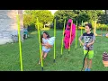 Download Lagu Heidi dan Zidane Bermain Seru dengan Monyet Pink Lucu 🐒 Cerita Anak Penuh Tawa