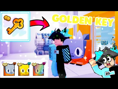 Download MP3 I USED the *GOLDEN PRISON KEY* \u0026 got HUGE PRISON CAT (OMG) in Pet Simulator 99!