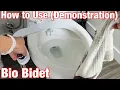 Bio Bidet How to Use with Demonstration