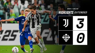 extended highlights juventus 3 0 como serie a