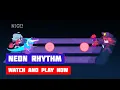 Lagu Neon Rhythm · Walkthrough 100% · All Boss Fights · Friday Night Funkin' BUT SCI-FI