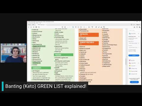 Download MP3 Banting (Keto) GREEN List Explained!