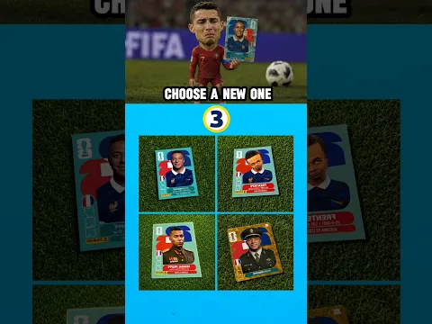 Which ones are they? CHOOSE CORRECTLY #panini #WorldCup2026 #cr7 #mbappe