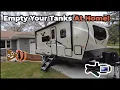 How to use a RV Macerator Pump to empty holding tanks at home