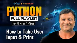 Learn how to print in Python How to take input from user What is Method Identifier Variable