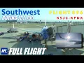 Southwest 737-700 N410WN WN596 San Jose to Portland Full Flight BFF S9 E17