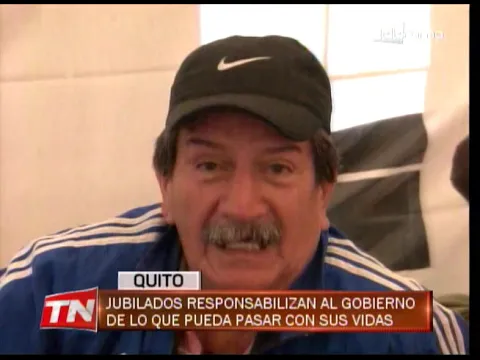 Jubilados responsabilizan al gobierno de lo que pueda pasar con sus vidas