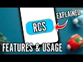 RCS Messaging in Google Messages 2025 - Features Usage More