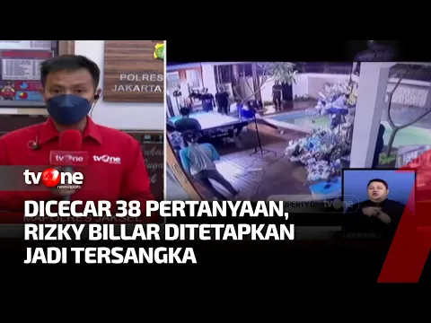 Polisi Naikkan Status Rizky Billar Menjadi Tersangka