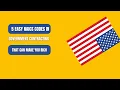 5 Easy NAICS Codes in Government Contracting