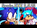 FNF SONIC EXE V2 5 15 UPDATE Cutscene Pendrive Azul 666 FFFFFF FNF Horror Mod