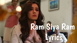 Ram Siya Ram Siya Ram Jai Jai Ram -
