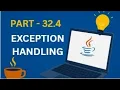 Exception Handling in Java Part 32 4 Try-with-Resources Chained Exceptions Core Java