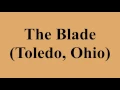 The Blade Toledo Ohio