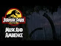 Download Lagu Jurassic Park | Music and Ambience - Light Storm with Rain and Brachiosaurus Sounds