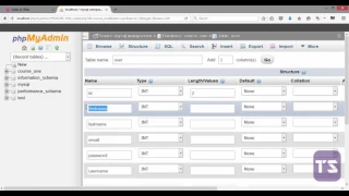 Phpmyadmin Part 2 - Lecture 72 PHP Tutorial