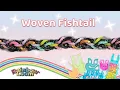 Woven Fishtail Rainbow Loom Tutorial by Michelle 2 Pins Intermediate Level