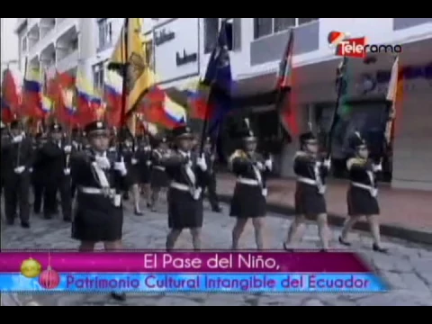 El pase del Niño, patrimonio Cultural Intangible del Ecuador