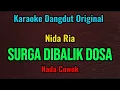 SURGA DIBALIK DOSA - Nida Ria - Karaoke Dangdut Original // Nada Cowok