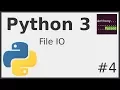 Python 3 - File IO