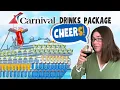 How to Get the MOST Out of Your Carnival Cheers Drinks Package