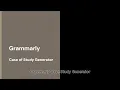 Case of Study Generator - Junia AI VS Grammarly Case Study Generator
