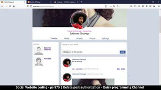 Social Website from scratch - Part 79
