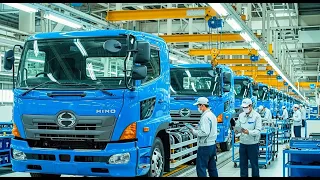 How Hino Trucks Are Made Inside Japanese Truck Factory Full Process