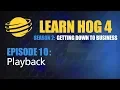 Learn Hog 4 Lesson 2 10 - Playback