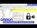 Read Password Function Blocks PLC Omron OK 100