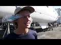 She Got a MAKEOVER! Catamaran Haul Out, Bottom Job, Antifoul (Ep 156)
