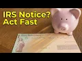 Got an IRS Topic 151 Notice Here s What to Do