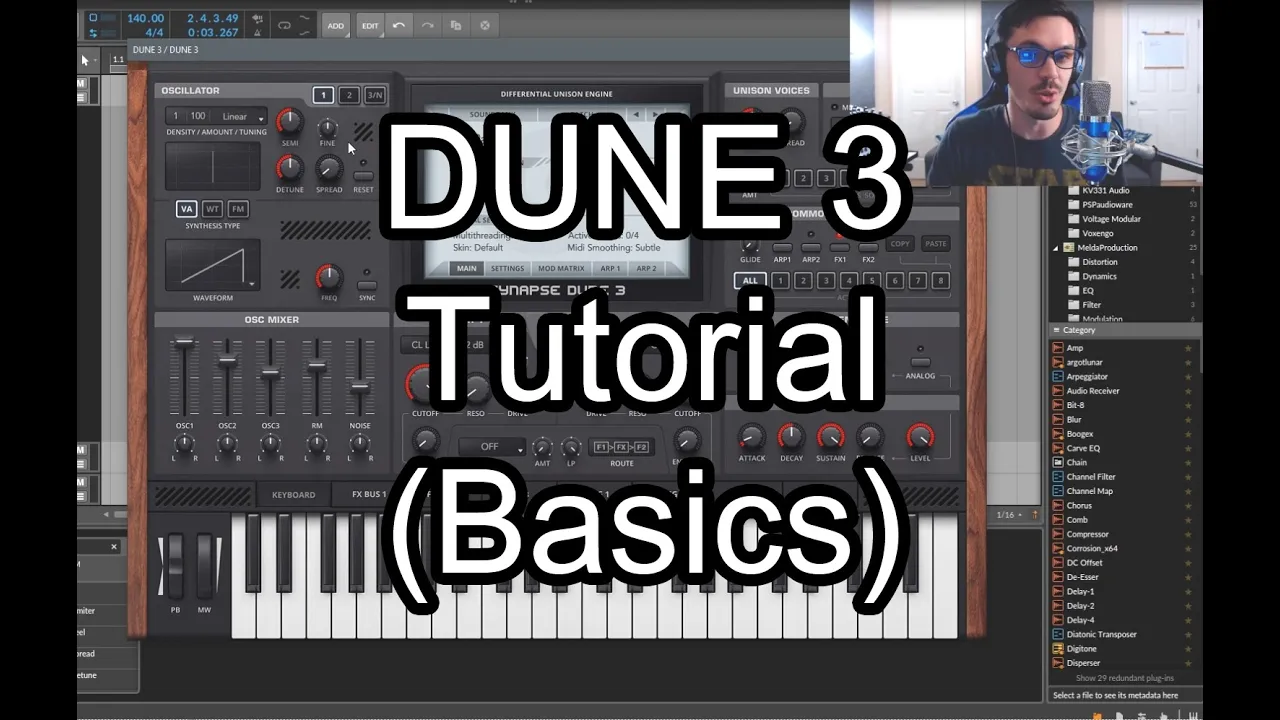 Synapse DUNE 3 - Introduction for beginners