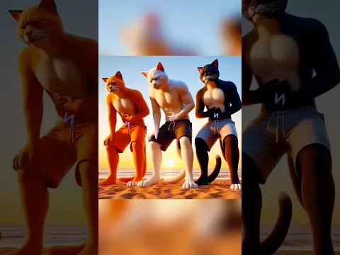 When a cat gains the power of legendary turtles...#funny #animation #cuteanimals #shorts