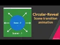 JavaFX Circular Reveal Scene Transition Animation