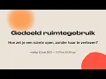 Download Lagu Webinar: Gedeeld ruimtegebruik in de culturele sector