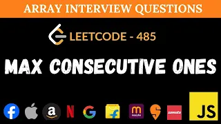 Max Consecutive Ones - Leetcode 485