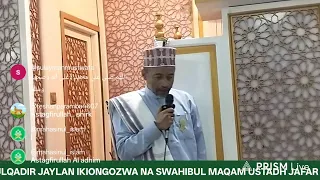 LIVE DHIKRI YA SHEIKH ABDULQADIR JAYLAN IKIONGOZWA NA SWAHIBUL MAQAM UST JAFAR MASJID JAMIA WATAM 