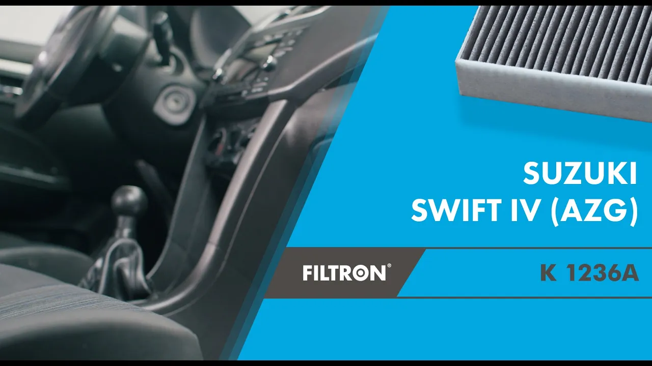 Jak wymienić filtr kabinowy? – SUZUKI SWIFT IV (AZG) – The Mechanics by FILTRON